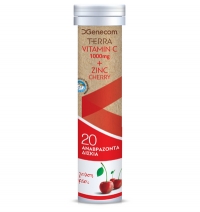 Terra Vitamin C 1000mg + Zinc, Cherry