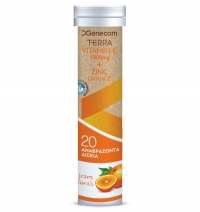 Terra Vitamin C 1000mg + Zinc, Orange